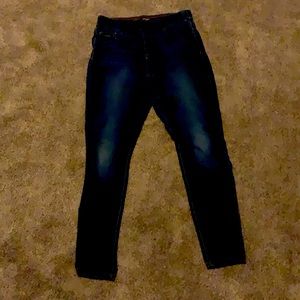 Stretchy unbutton jeans